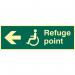 Refuge Point Arrowleft- Phs (450 X 150 Mm) 421476