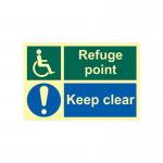 Refuge Point Keepclear - Pho (300 X 200 Mm) 421481