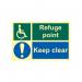 Refuge Point Keepclear - Pho (300 X 200 Mm) 421481