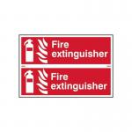 Fire Extinguishersapp (300 X 100 Mm) Set of 2 421492