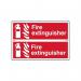 Fire Extinguishersapp (300 X 100 Mm) Set of 2 421492