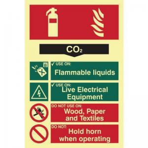 Fire Extinguisher Composite - Co2 - Pho 200 X 300mm 421504