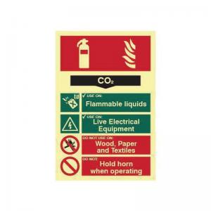 Fire Extinguisher Composite - Co2 - Phs 200 X 300mm 421506