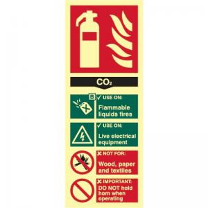 Fire Extinguisher Composite - Co2 - Phs 75 X 200mm 421507