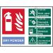 Fire Extinguisher Composite- Dry Powder - Sav (200 X 150 Mm) 421518