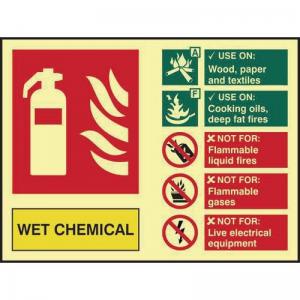 Fire Extinguisher Composite - Wet Chemical - Pho 200 X 150mm 421535