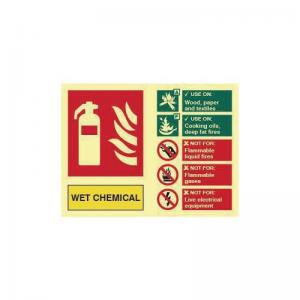 Fire Extinguisher Composite - Wet Chemical - Phs 200 X 150mm 421538