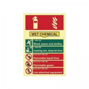 Fire Extinguisher Composite - Wet Chemical - Phs 200 X 300mm 421539