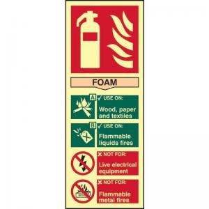 Fire Extinguisher Foam - Photolum. 202 X 82mm 421553
