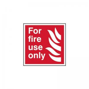 For Fire Use Only - 1.2mm Recyclable Pp 200 X 200mm 421557