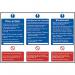 Fire Action Notice (english French German) - Sapp (300 X 200 Mm) 421571