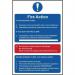 Fire Action Procedure- Sav (200 X 300 Mm) 421584