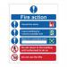 Fire Action Procedure- Sav (250 X 300 Mm) 421586