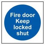 Fire Door Keep Locked Shut(multipack of 20) - Sapp (70 X 70 Mm) 421594