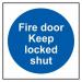 Fire Door Keep Locked Shut(multipack of 20) - Sapp (70 X 70 Mm) 421594