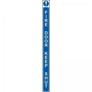Fire Door Keep Shut - Sav Door Strip 34 X 450mm 421600