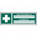 Your First Aider Is...located At... - 1.2 mm Recyclable Pp (600 X 200 Mm) 421642