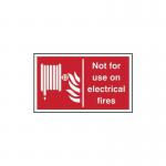 Not for Use on Electricalfires - Sav (200 X 150 Mm) 421654