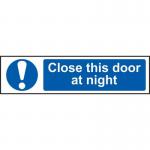 Close This Door Atnight - Sapp (200 X 50 Mm) 421660