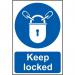 Keep Locked - Sapp (200 X 300 Mm) 421675