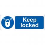Keep Locked - 1.2 mm Recyclable Pp (600 X 200 Mm) 421679
