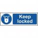 Keep Locked - Sav (600 X 200 Mm) 421681