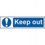 Keep Out - Sapp (200 X 50 Mm) 421685