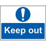 Keep Out - 1.2 mm Recyclable Pp (600 X 450 Mm) 421687