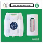 Modulean Lite - Mask Andglove Dispenser Board - Green 421833