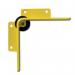 Pallet racking protector with guide roller 421907