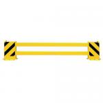 Racking end frame protectors with side protection and polypropylene rails 421922