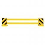 Racking end frame protectors with side protection and polypropylene rails 421922