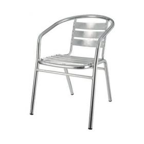 Bistro aluminium armchair 421924