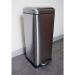 30L stainless steel pedal bin 421928