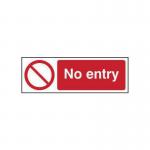 No Entry - Sav (600 X 200 Mm) 421977