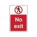 No Exit - Sav (200 X 300 Mm) 421984