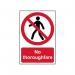 No Thoroughfare- Sapp (200 X 300 Mm) 421988