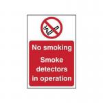 No Smoking Smoke Detectorsin Operation - Sav (200 X 300 Mm) 421996