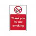 Thank You for Notsmoking - 1.2 mm Recyclable Pp (200 X 300 Mm) 422012