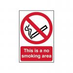 This Is A No Smokingarea - Sapp (200 X 300 Mm) 422017
