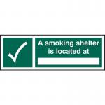 A Smoking Shelter Is Locatedat ______ - Sav (300 X 100 Mm) 422027