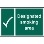 Designated Smokingarea - Sav (300 X 200 Mm) 422032