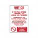 Occupiers Liability Act 1995(information) - Sapp (200 X 300 Mm) 422037