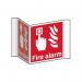 Fire Alarm (projectionsign) - 1.2 mm Recyclable Pp (200 mm Face) 422041