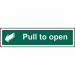Pull to Open - 1.2 mm Recyclable Pp (300 X 75 Mm) 422056