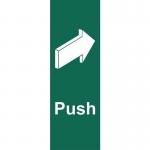 Push (arrow Right)sav (50 mm X 150 Mm) 422059