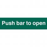 Push Bar to Open- Sapp (200 X 50 Mm) 422062