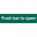 Push Bar to Open- Sapp (200 X 50 Mm) 422062
