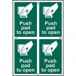 Push Pad to Open- Sapp (200 X 300 Mm) 422065