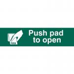 Push Pad to Open- Sapp (200 X 50 Mm) 422066